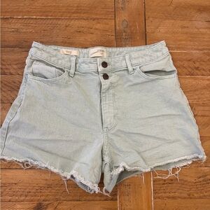 Universal Thread Light green Jean Shorts
